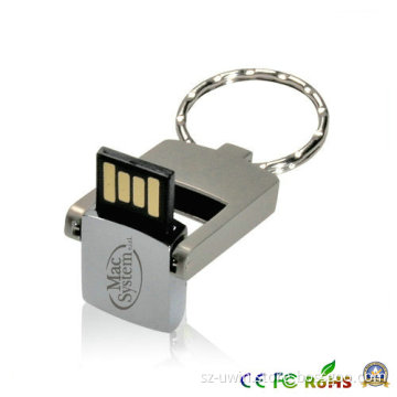 8GB Mini Metal Rotating USB Flash Disk Drive